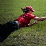 Woman Playing Ultimate Frisbee
