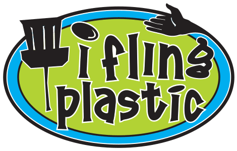 I Fling Plastic Logo