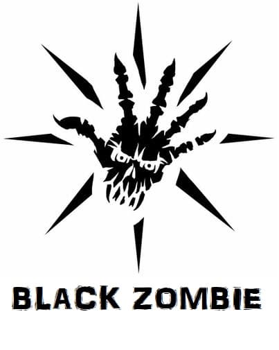 Black Zombie Discs Logo